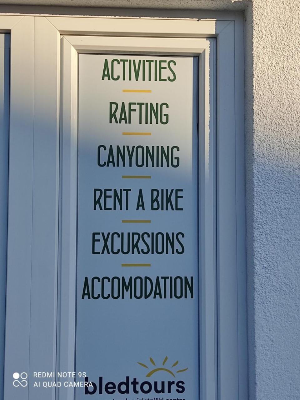 Hacienda Bled Rooms Zewnętrze zdjęcie
