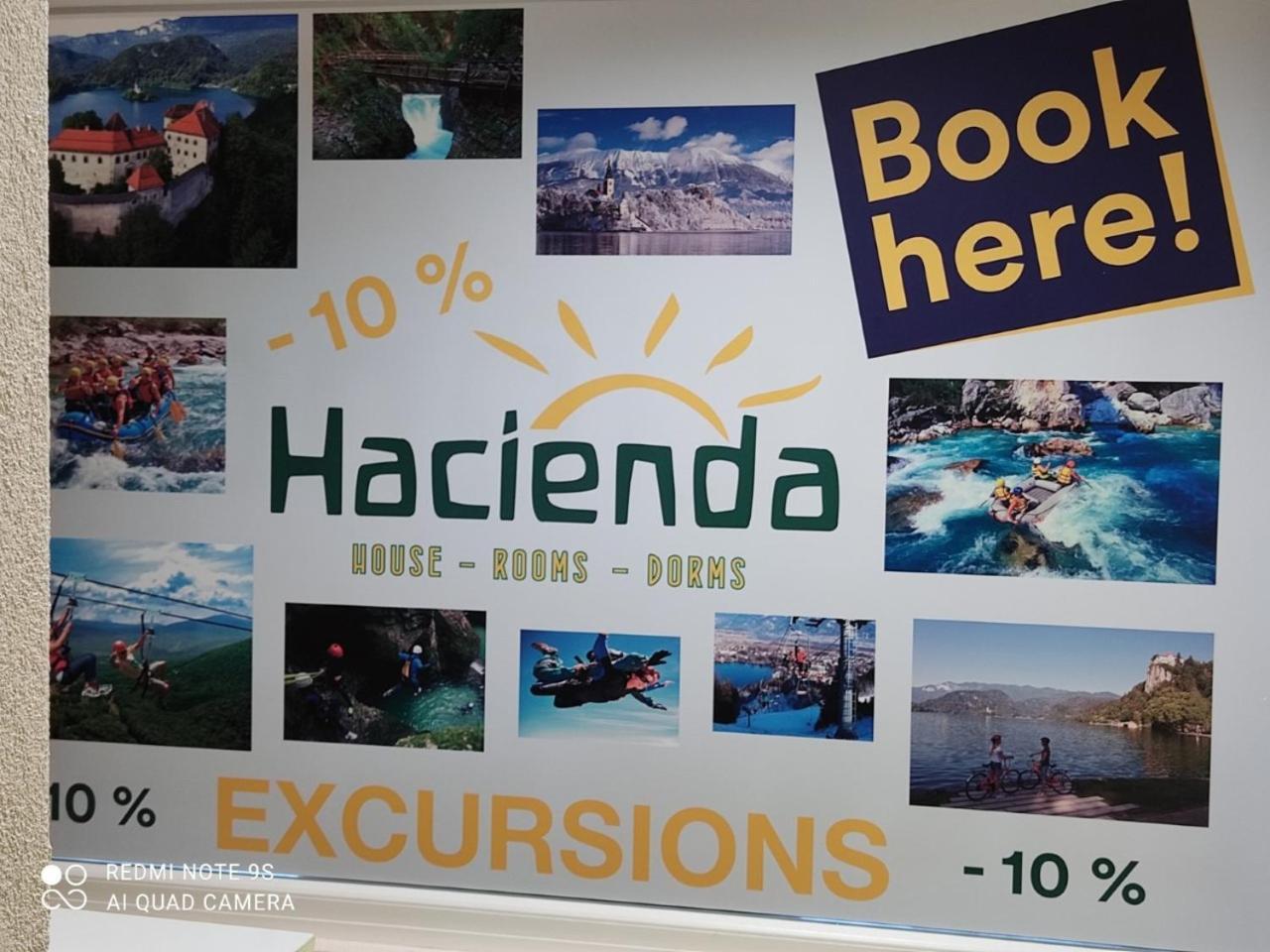 Hacienda Bled Rooms Zewnętrze zdjęcie